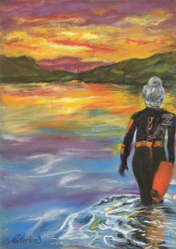 Last light at Luss (Print)