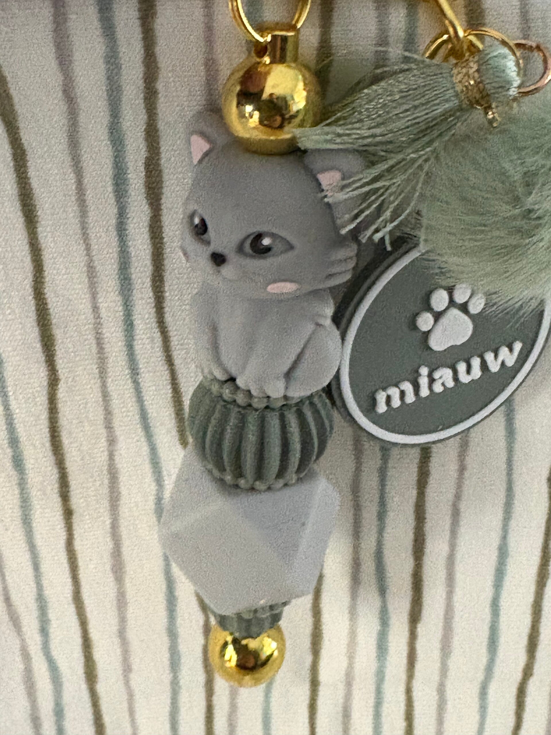 sleutelhanger poes miauw