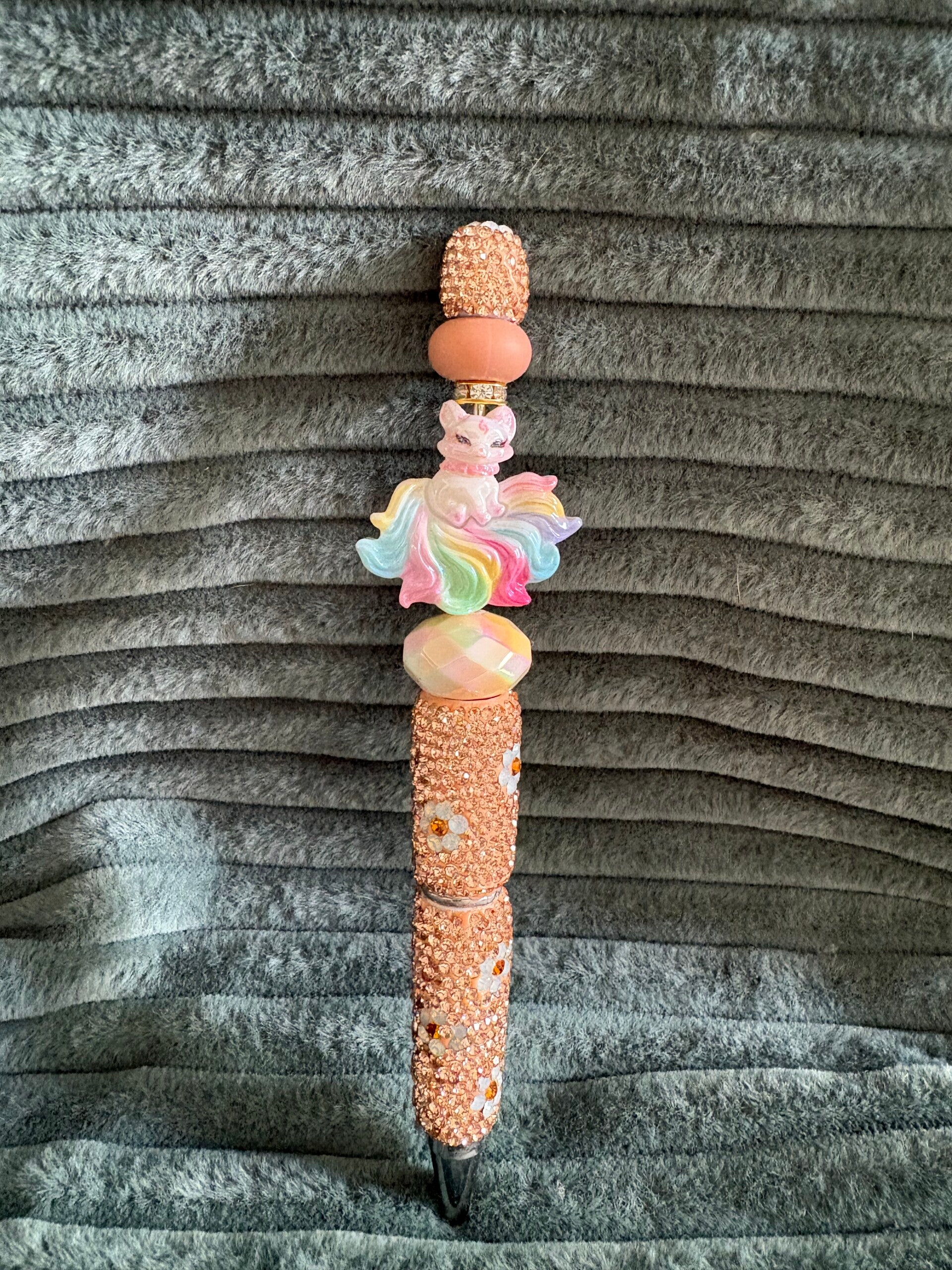 balpen met katje met regenboog