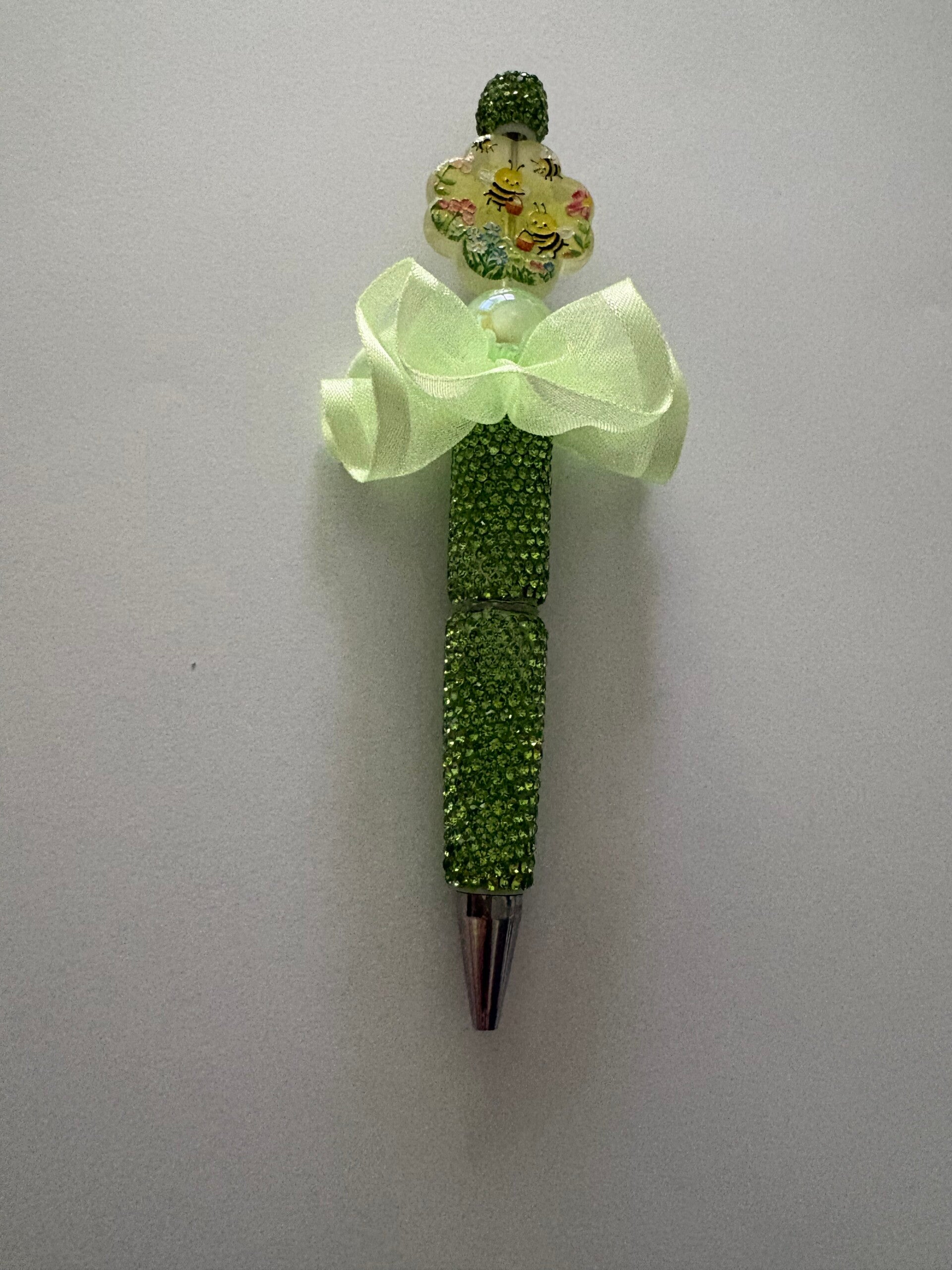 balpen met bij plaatje