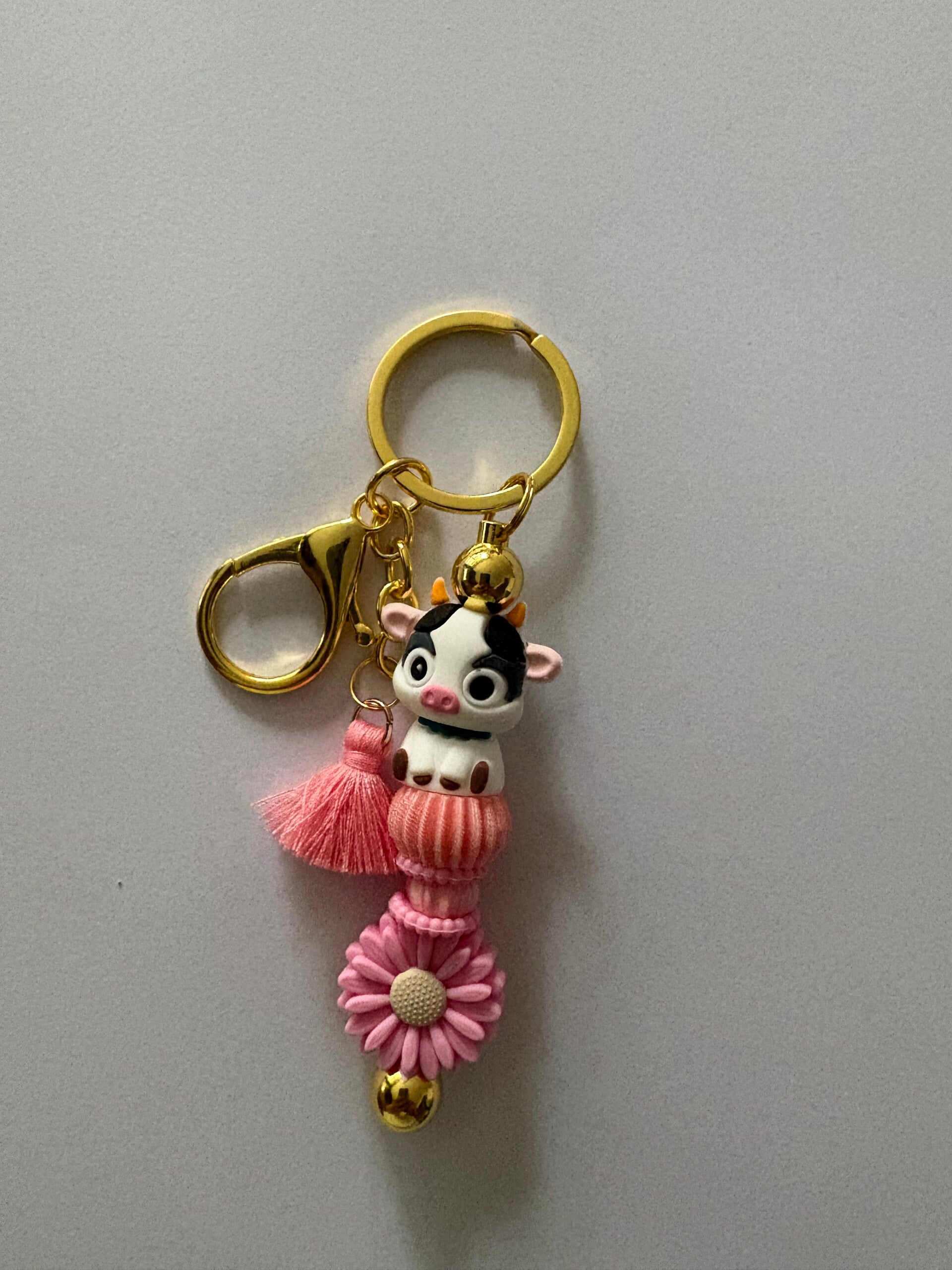 sleutelhanger koe