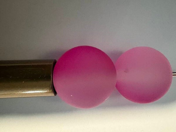 pink acryl kraal 20 mm