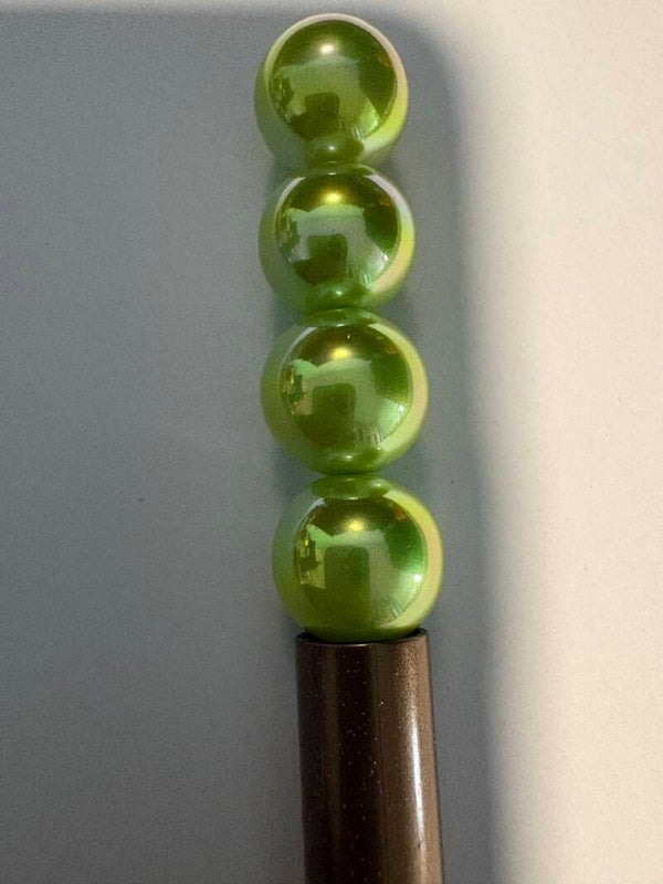 effen licht groen acryl kraal 16 mm