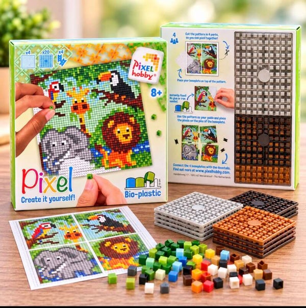 pixelhobby pixel set dieren 8+
