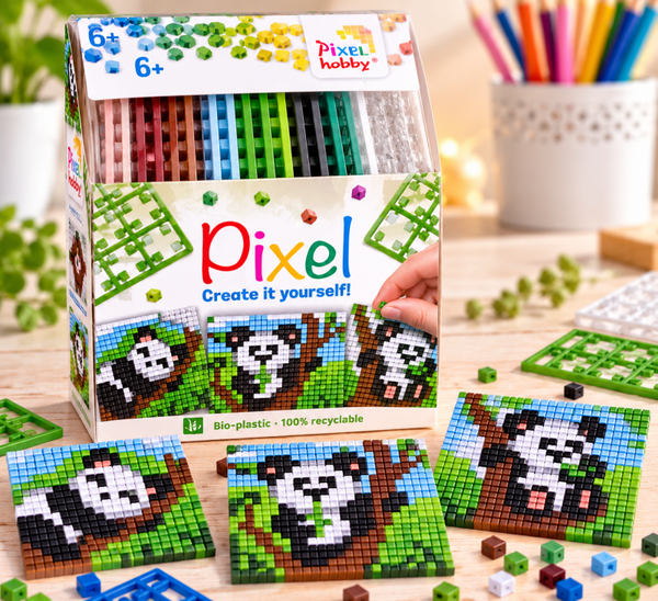 Pixelhobby Classic – Panda's – 6+.