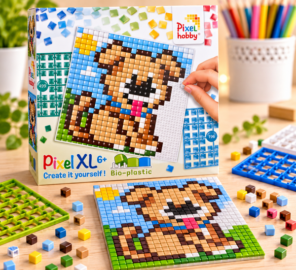 Pixelhobby XL – Schattige Puppy – 6+ 🐶