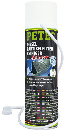Spray nettoyant pour filtres à particules diesel