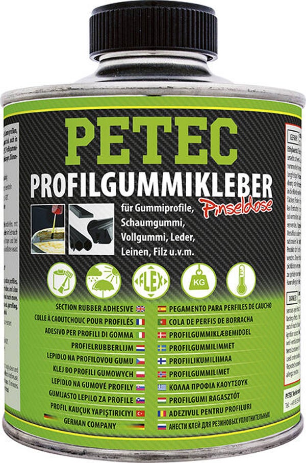 Colle pour profilés Petec avec pinceau 350 ml