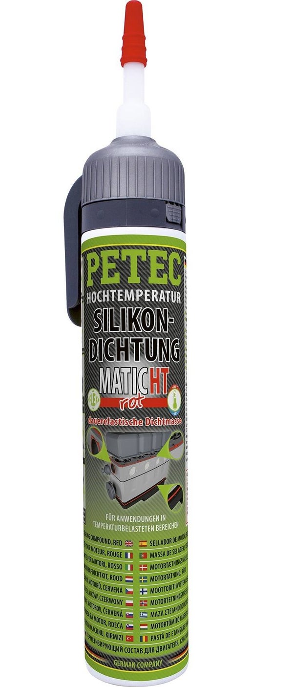 Emballage liquide Petec rouge 200 ml