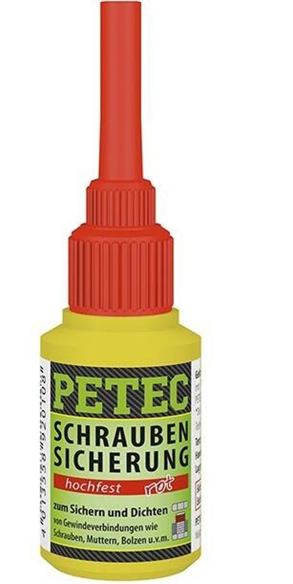 Frein-filet haute résistance Petec rouge 10 g.