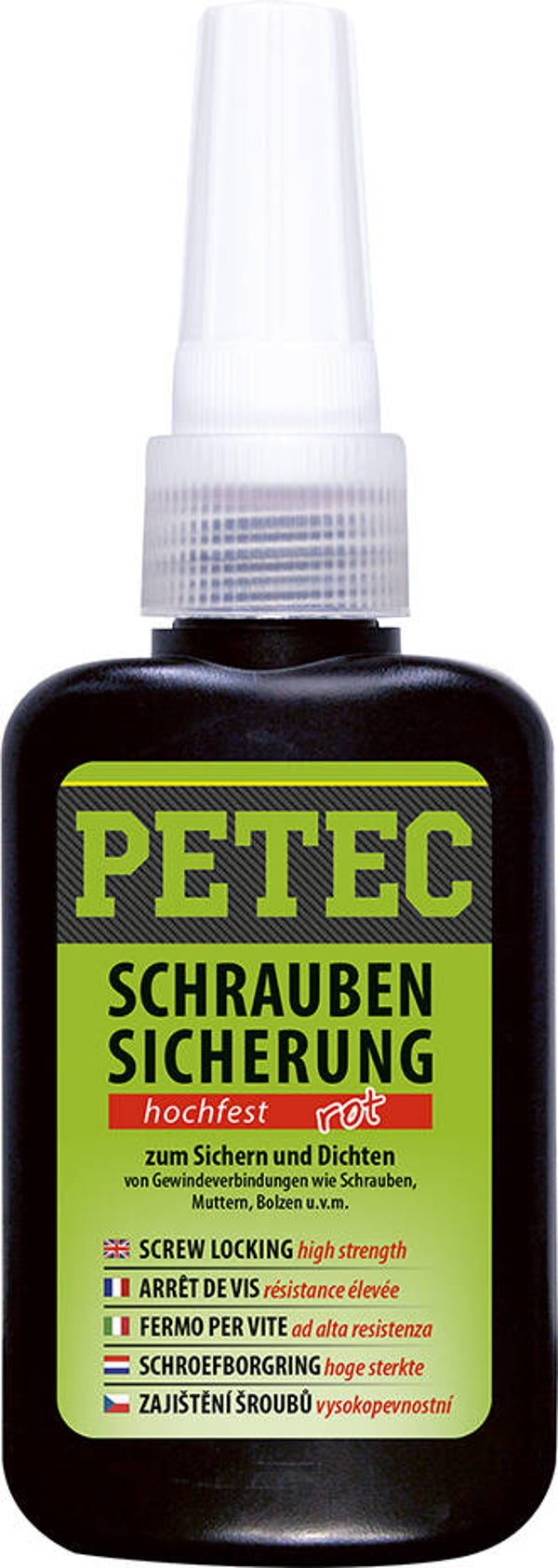 Frein-filet haute résistance Petec rouge 50 g.