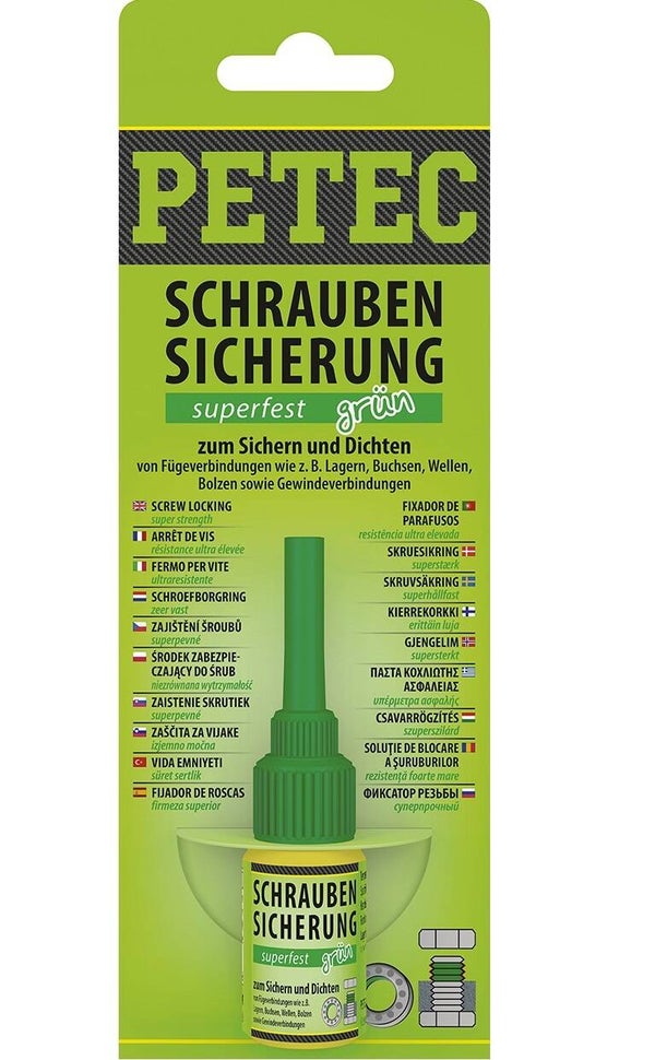 Frein-filet Petec super fort vert 5 g.