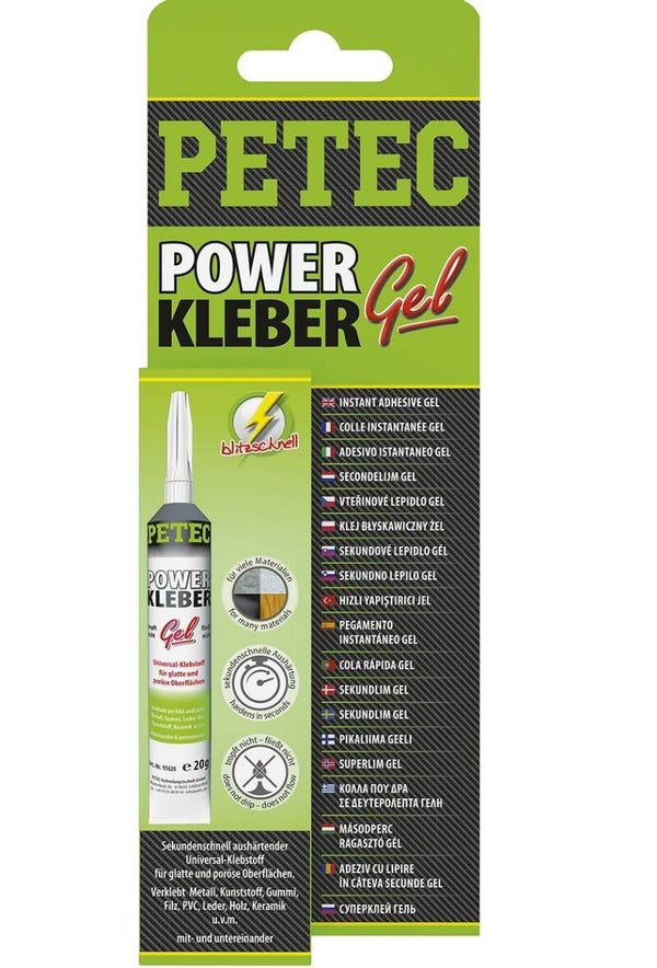 Gel colle instantanée Petec 20 g
