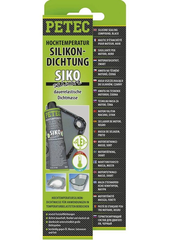 Joint liquide Petec, tube noir de 70 ml