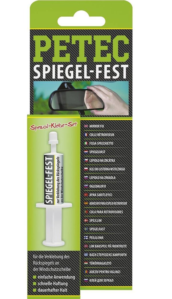 Kit adhésif pour miroir Petec