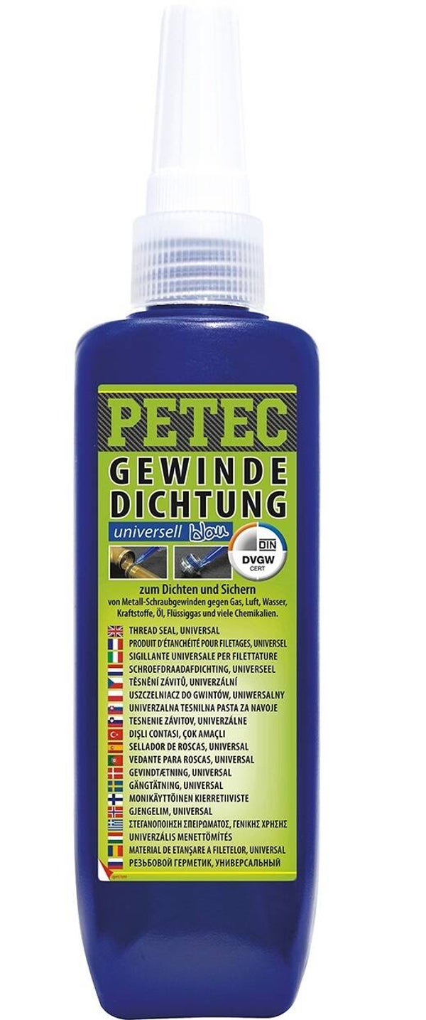 Mastic d'étanchéité pour filetage Petec 100 g.