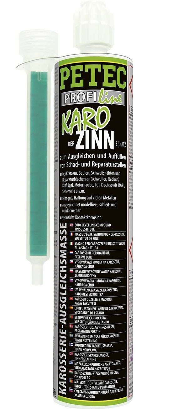 Mastic métal Petec Karo-Zinn 265 ml