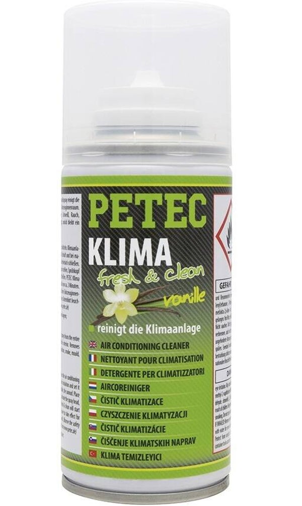 Petec airco fresh & clean spray vanille 75 ml