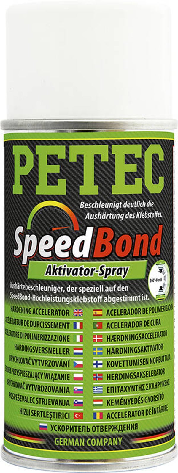 Spray activateur de liaison rapide Petec 150 ml