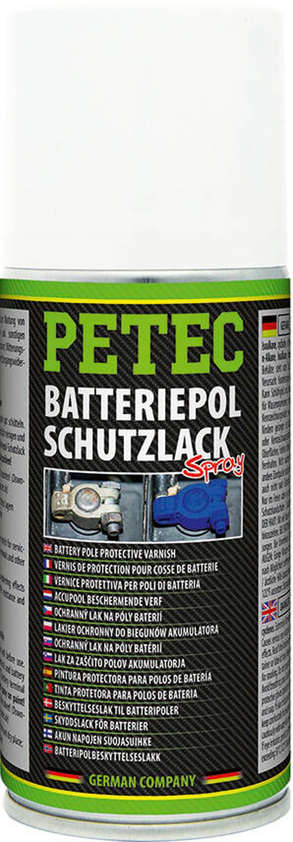 Spray protecteur pour bornes de batterie Petec 150 ml