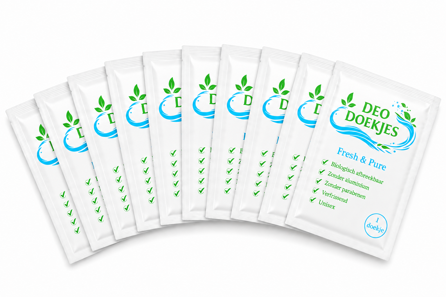 Fresh & Pure Deodoekjes - 25 stuks