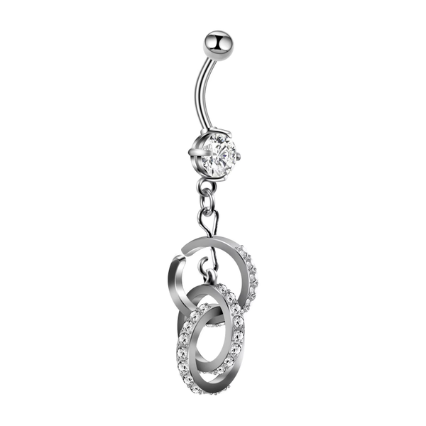 Dangly Belly Ring Stainless Steel
