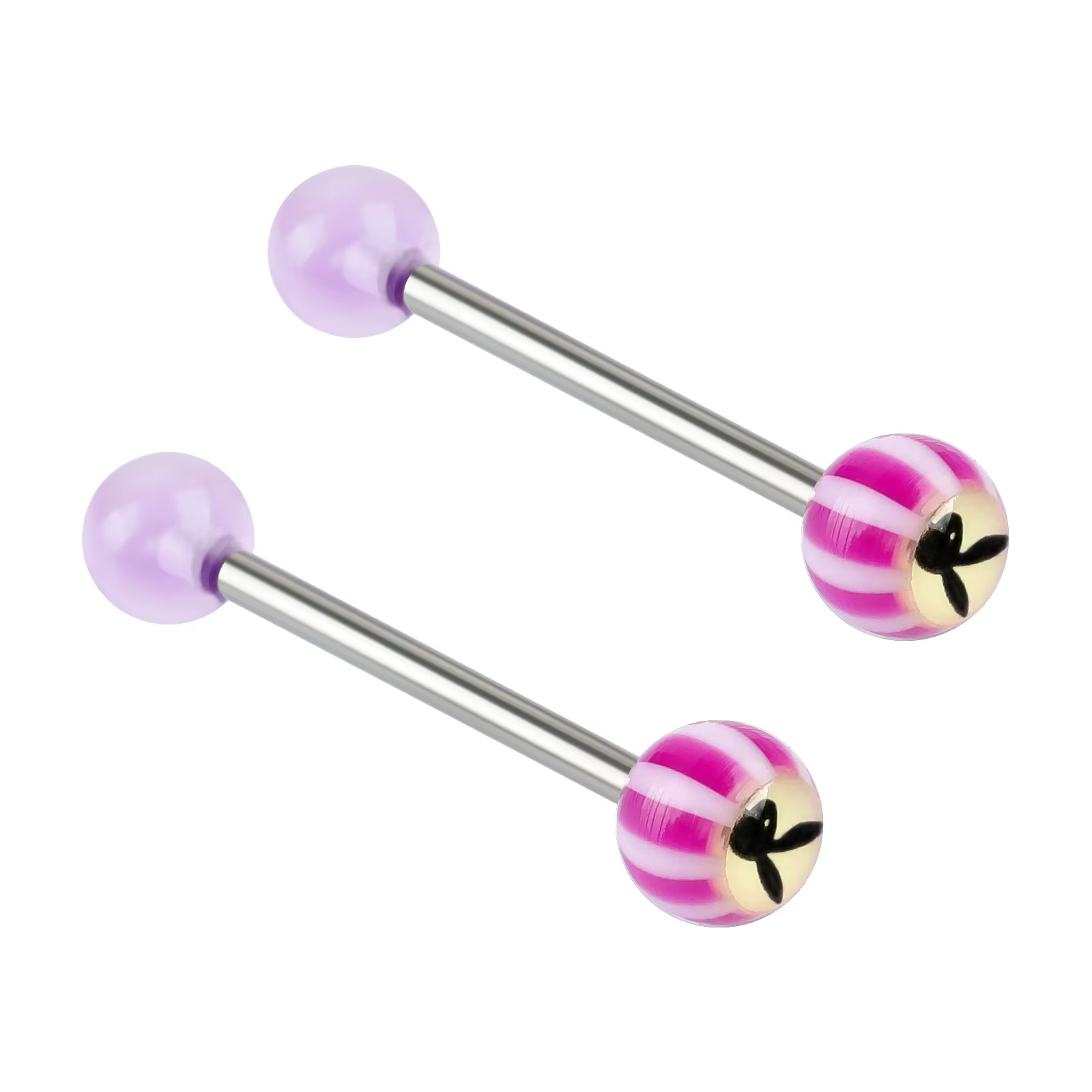 Playboy Bunny Tongue Ring