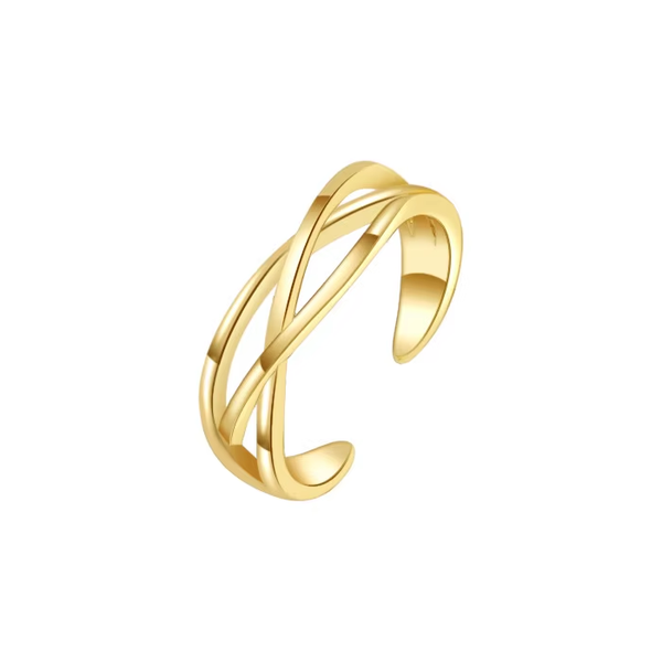 Gold Plated Toe Rings Styles 11-20