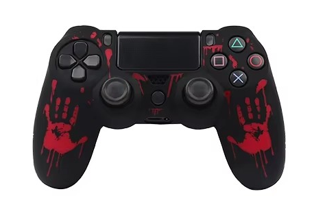 Silicone Case For PS4 Controller with Grips
