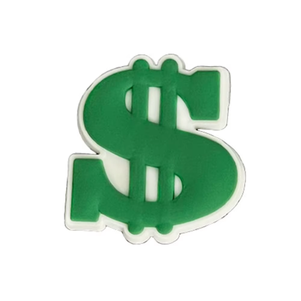 Money Sign Shoe Charm