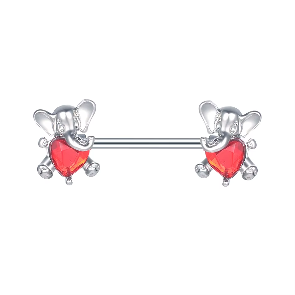 Elephant Nipple Rings