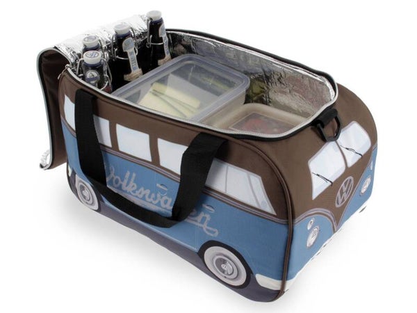 VW T1 Bus koeltas (25 l) - Bruin Blauw