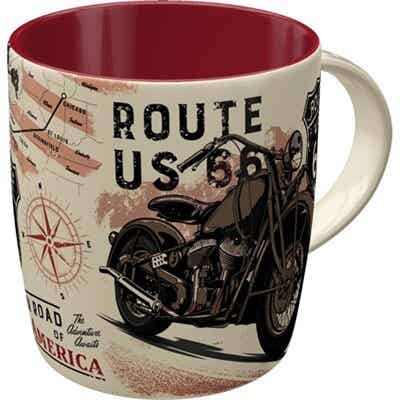 Mug Route 66 Bike Map