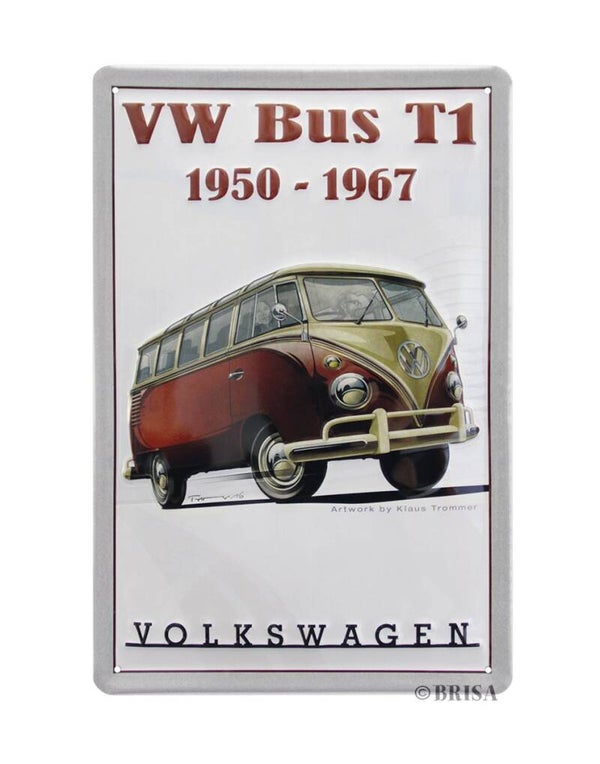 vw Tin sign  T1 1950/1967