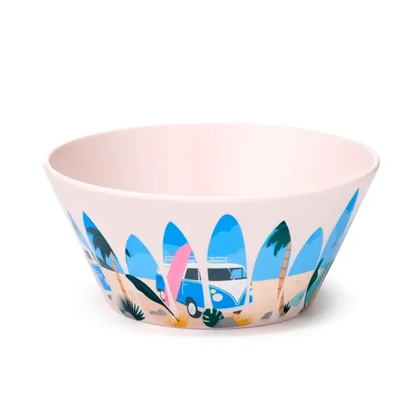 VW T1 Camperbus The Waves Set van 4  picknickschalen