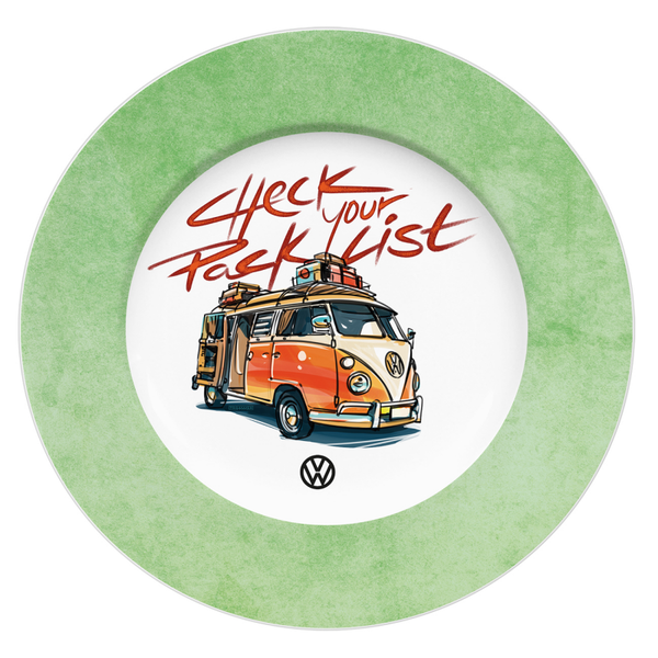 Bord VW Check your Packlist 20,3cm