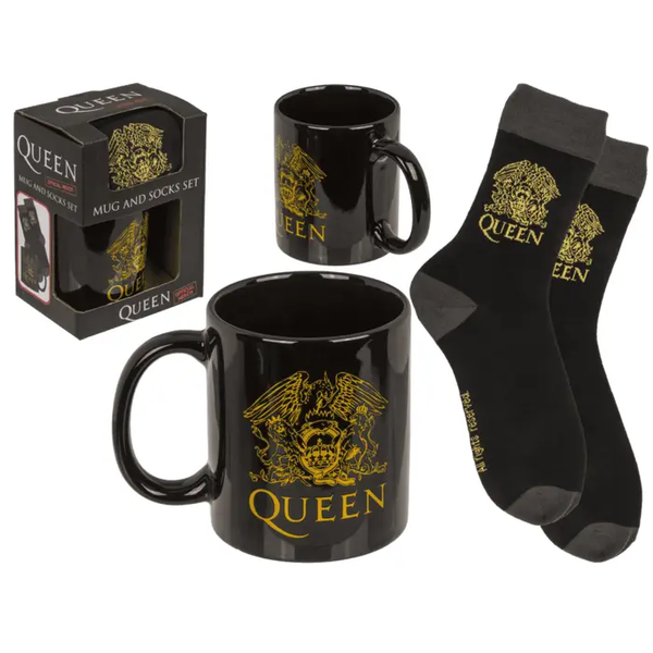 Cadeauset, QUEEN, mok en sokken,