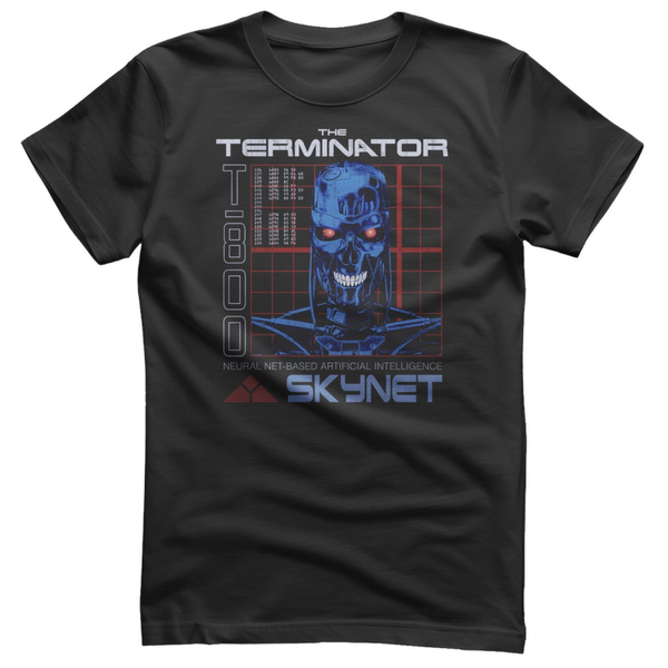 T-shirt The Terminator T-800 Raster