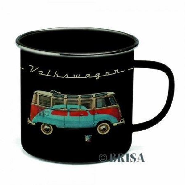 VW T1 Bulli busbeker geëmailleerd 500 ml