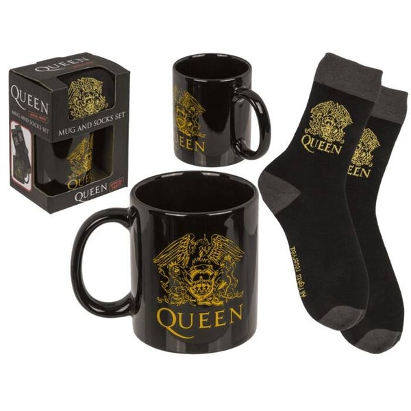 Cadeauset, QUEEN, mok en sokken,