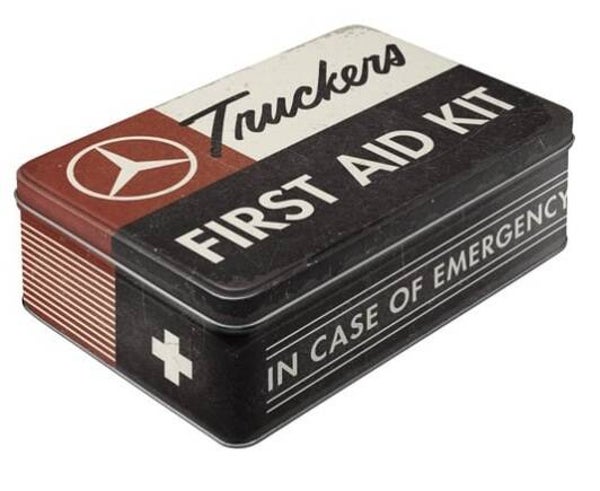 Tin Box Flat Daimler Truck - First Aid Kit