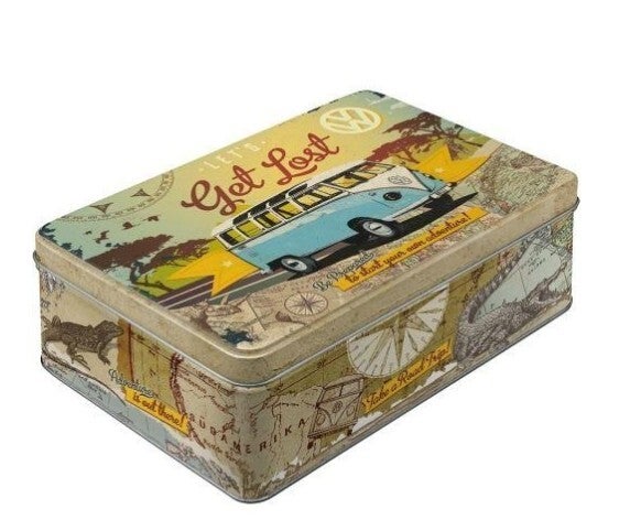 Tin Box Flat VW Get Lost 3D