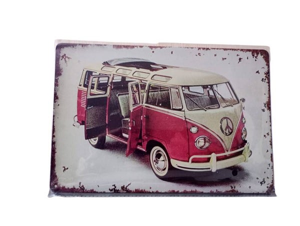 Metalen bord  VW Transporter Peace