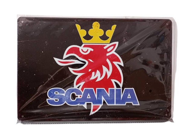 Metalen Wandbord vrachtwagen