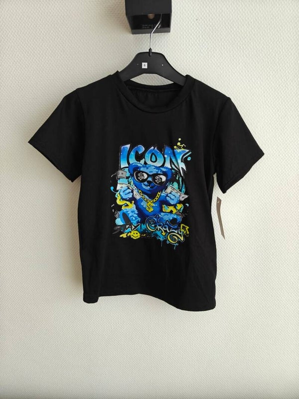 T-shirt Money beer zwart