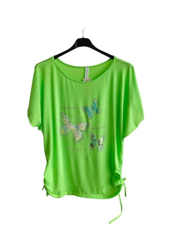 Shirt met vlinder  VL2