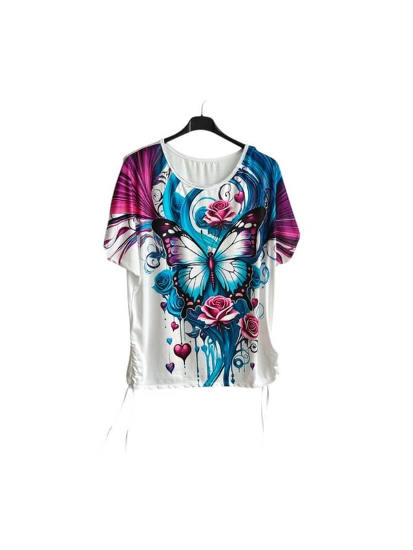 Shirt met vlinder  VL4