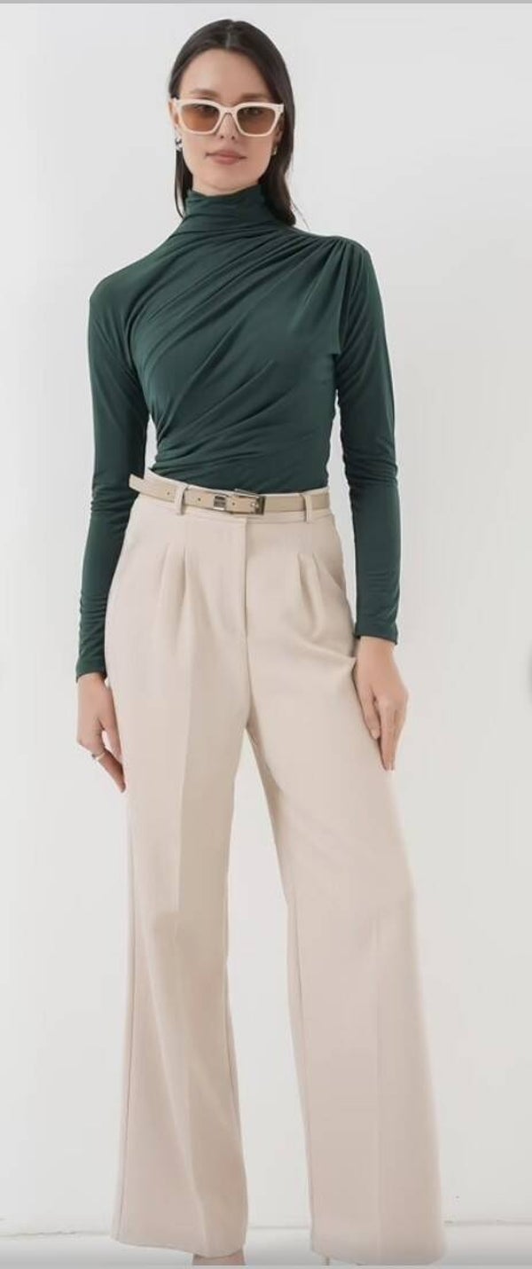 Haut manches longues vert