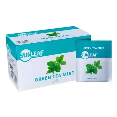 Green Tea Mint - Sunleaf - 25 theezakjes