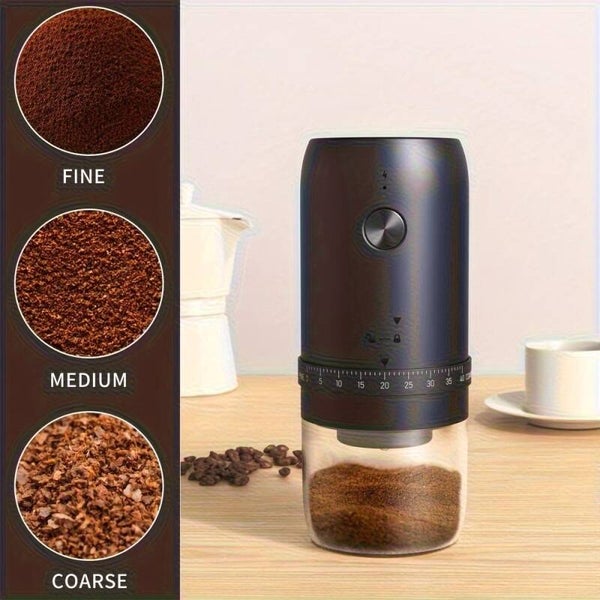 Pitstopkoffie elektrische koffiemolen